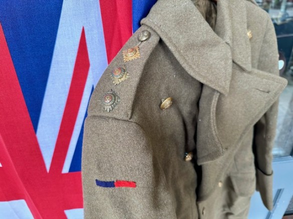 WW2 RA Capain Great Coat 2